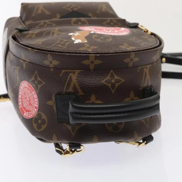 LOUIS VUITTON Monogram Palm Springs MINI Backpack main image 9